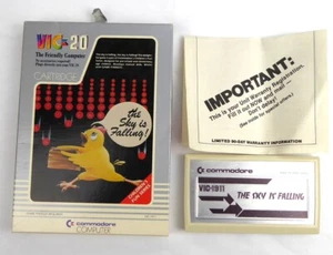 Commodore VC 20 VIC 20 in OVP -- THE SKY IS FALLING -- Modul VIC-20 VC-20 - Bild 1 von 3