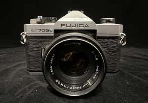 Fujifilm Fujica ST705W 35MM Camera SLR with Fujinon Lense - Picture 1 of 8
