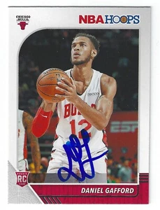 DANIEL GAFFORD CHICAGO BULLS SIGNED CARD DALLAS MAVERICKS WASHINGTON WIZARDS - Picture 1 of 1
