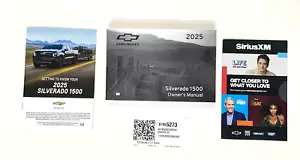 2025 CHEVROLET SILVERADO 1500 GAS OWNERS MANUAL SET OEM ITEM - Bild 1 von 2