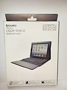 ADURO Liqua Shield Wireless Keyboard Case Ipad Built In Bluetooth New in Box - Picture 1 of 17