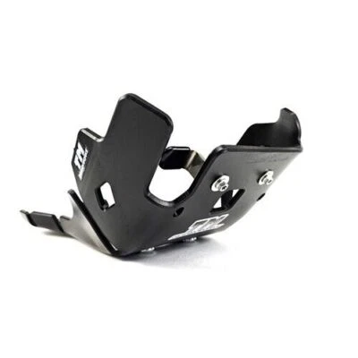 TM Designworks - KTM/Husqvarna 125/150cc Full Coverage Skid Plate | KTMC-136-BLK - Image 1 of 4