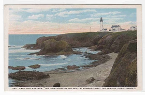 Cape Foulweather Newport Oregon 20er Jahre Postkarte - Bild 1 von 1
