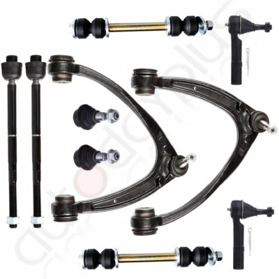 10 pares de brazos de control superiores extremos de barra de amarre interior exterior para Chevrolet Tahoe 2007-14 Foto 1 de 4