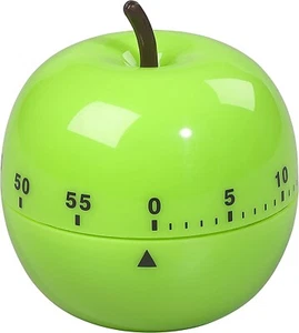 Küchenuhr Apfel Eieruhr Kochen Uhr Essen Backen mechanisches Timing UK - Bild 1 von 6