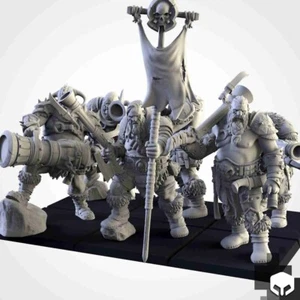 Bombarderos de ogros [6] - miniaturas de fábrica de Txalri 28 mm - ogros - Imagen 1 de 8