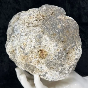 6 Zoll große ungeöffnete Geode Kristall Klapper Quarz ganz ungeschliffen brechen Sie Ihre eigenen 5,4 Pfund - Bild 1 von 8