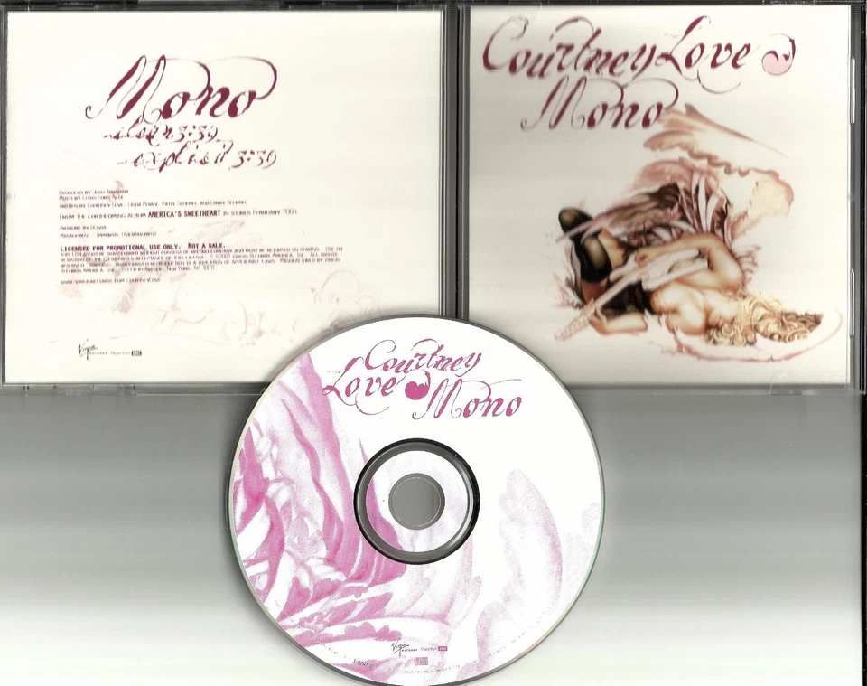 Hole COURTNEY LOVE Mono  w/ RARE CLEAN VERSION PROMO Radio DJ CD single 2003 Foto 1 de 1