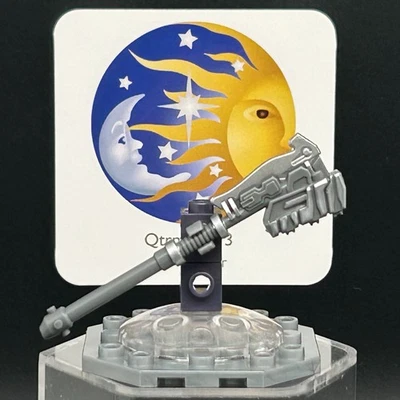 Arma HALO Mega Bloks Construx Covenant: Gravity Hammer - Gris oscuro y plateado x1 Foto 1 de 4