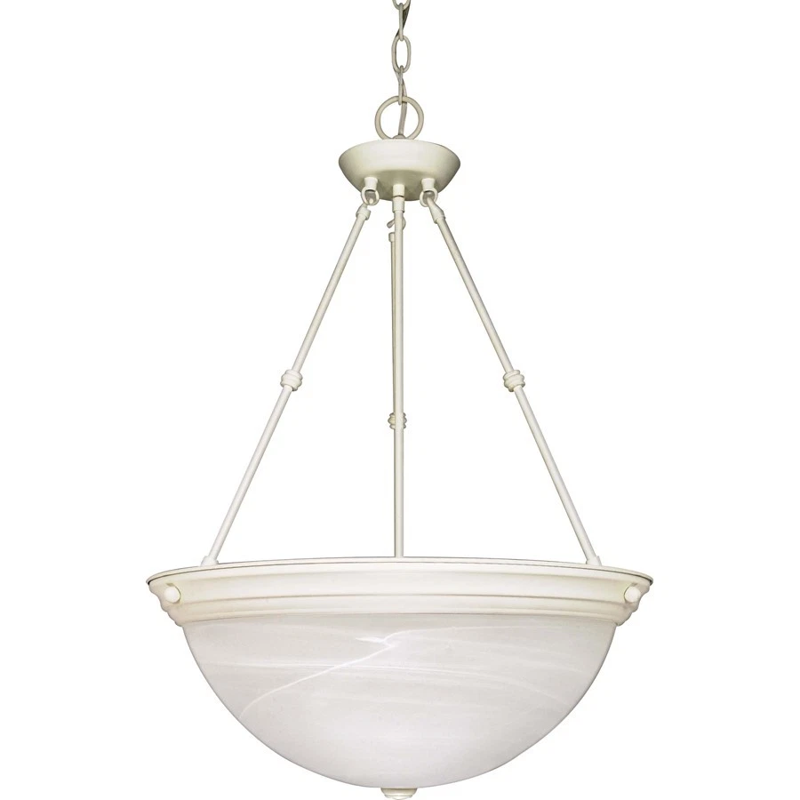 Nuvo Lighting 3 Luces 20" Colgante Vidrio Alabastro - 60-228 Foto 1 de 1