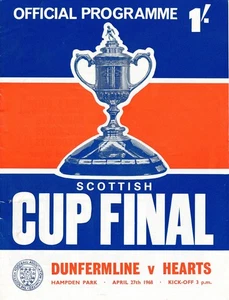 SCOTTISH CUP FINAL 1968 Dunfermline v Hearts - Picture 1 of 1