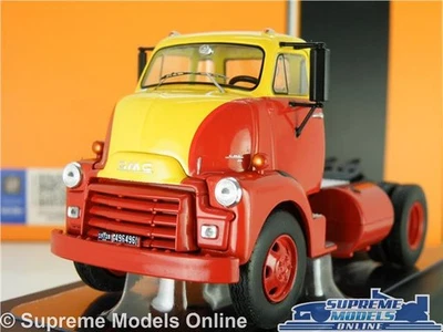 IXO GMC 950 COE MODEL LORRY TRUCK CAB YELLOW CLASSIC AMERICAN 1954 1:43 TR081 T3 - Image 1 of 4