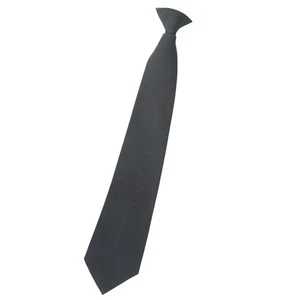 Viper Black Clip on Tie - Picture 1 of 1
