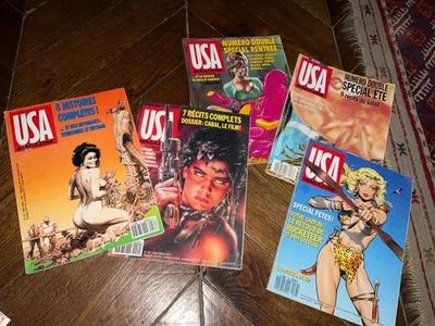 lot 5 USA magazine années 80, n°35,38,52,58,69 Corben, Liberatore, Eisner… - Photo 1/4