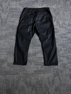 Rick Owens DRKSHDW Torrence Cropped Waxed Jeans Black Size 28 - Image 1 of 4