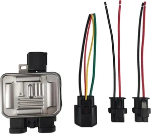 temproad Radiator Cooling Fan Relay Control Module with Connector Fit for Ford - Picture 1 of 7