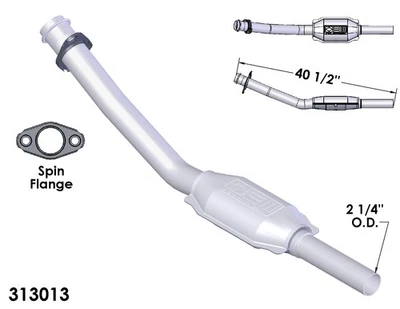 Catalytic Converter for 1990-1993 Plymouth Voyager 3.0L V6 GAS SOHC Foto 1 de 2