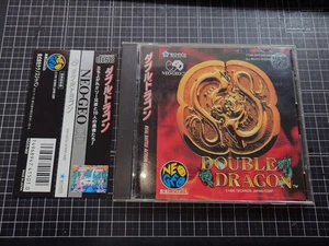 Double Dragon W/Obi Neo Geo CD SNK Used Game Good From Japan - Picture 1 of 7