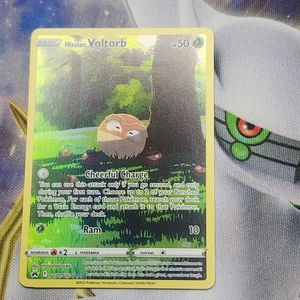 Hisuian Voltorb GG01/GG70 Crown Zenith: Galarian Gallery Holo - Picture 1 of 2