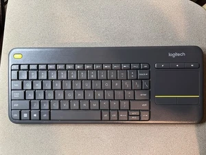 Logitech - K400 Plus TKL Wireless Membrane Keyboard for PC/TV/Laptop/Tablet - Picture 1 of 2