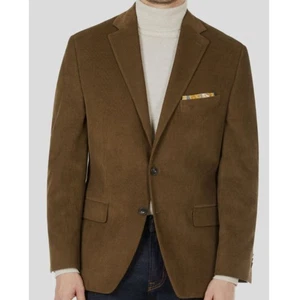 Michael Kors Kordell Sport Coat Corduroy Men's Size 36R Vicuna Classic Stretch  - Picture 1 of 8