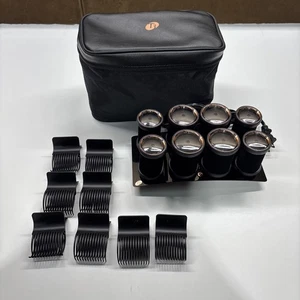 T3 Micro Voluminoso Hot Roller Set Arricciacapelli 8 Rulli 8 Clip + Borsa 73709 - Foto 1 di 6