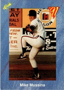 1991 Classic MLB Baseball Card Mike Mussina Baltimore Orioles #T17 - Picture 1 of 2