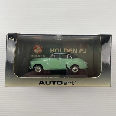 Holden FJ Sedan Forester Green Glenn Green 1:64 Model Car AutoArt - Image 1 of 4