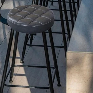 Bar Stool Seat Top Padded Stool Seat Panel for Dinner Room Salon Hotels - Picture 1 of 30