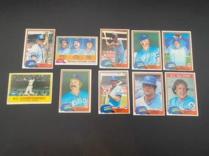 Topps 1981 MLB Kansas City Royals Lot of 10 Different Trading Cards - Bild 1 von 12