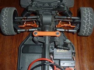 Lenkung f. HPI RS4 Sport 3 Tuning Anti-Jam Höherlegung kugelgelagert NEU - Bild 1 von 6