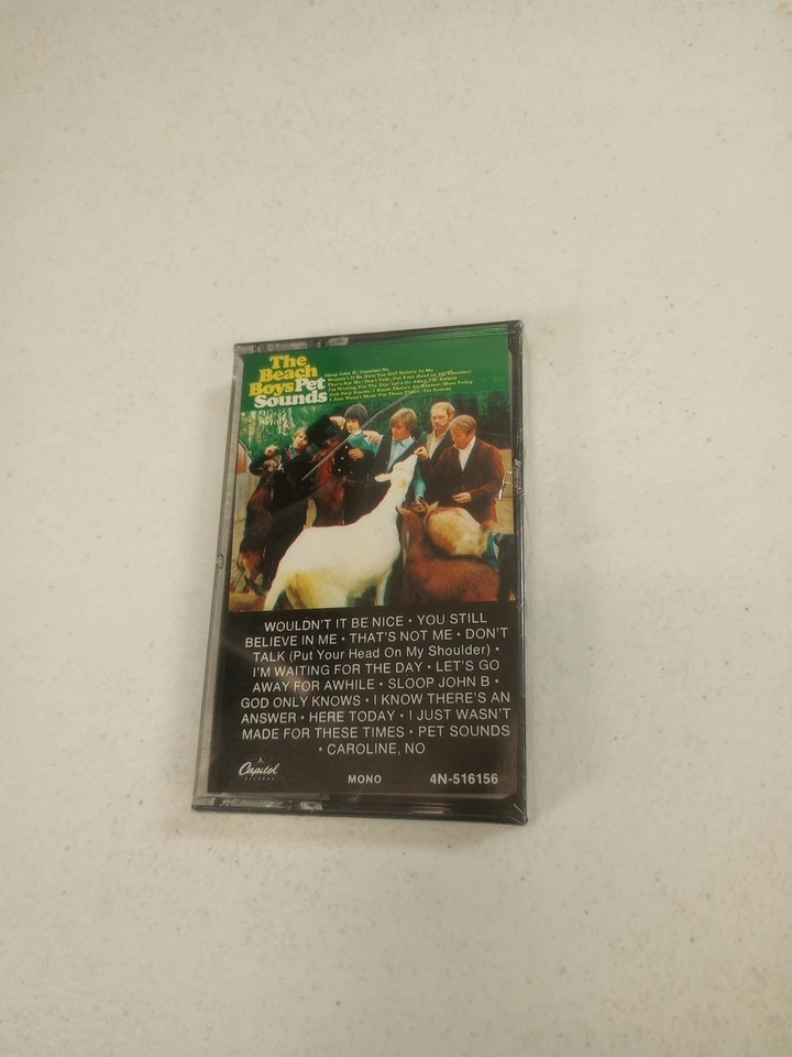 The Beach Boys Pet Sounds Cassette  4N-516156 Capitol Records Brand New Sealed - Image 1 of 2