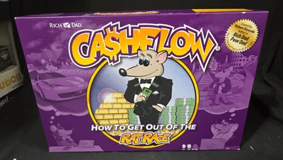 Cashflow How To Get Out Of The Rat Race Educational Financial Board Game Rich Da - Image 1 of 4