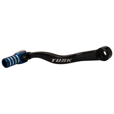 Palanca de cambios plegable Tusk punta negra/azul para Husqvarna TE 300 Pro 2024-2025 Foto 1 de 2