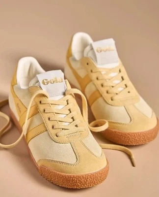 New Gola Elan Suede Sneaker Size 8.5 Preppy Casual Athleisure - Image 1 of 4