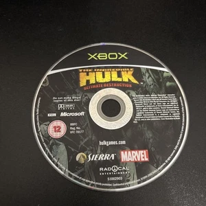 The Incredible Hulk: Ultimate Destruction (originale Microsoft Xbox) - disco PAL - Foto 1 di 1