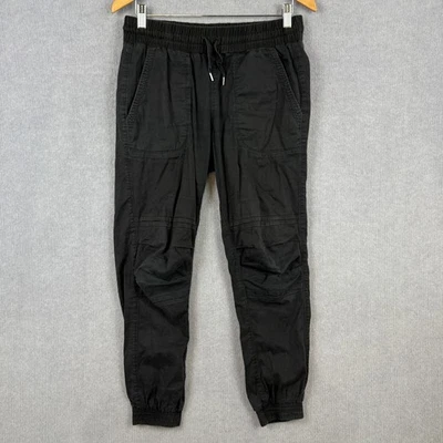 Lorna Jane Uniquely Pants Womens Small Black Jogger Stretch High Waist — 第 1/4 张图片