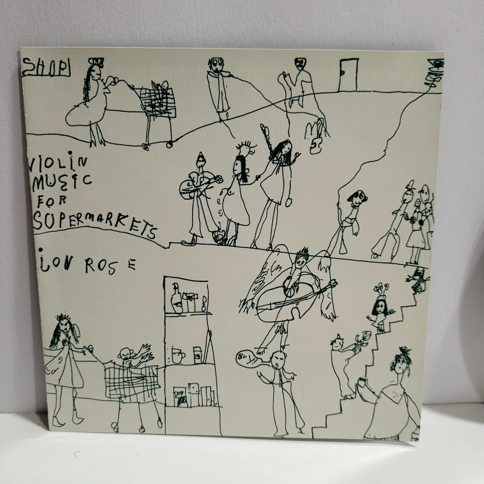 Jon Rose Violin Music For Supermarkets Music CD 1994 Megaphone Records Foto 1 de 4