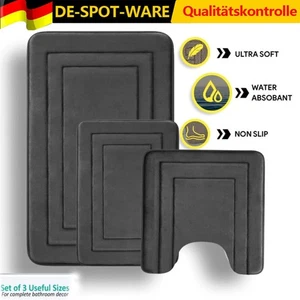 Bath mat set bathroom carpet bathroom rug bathroom set carpet shower mat rug de - Picture 1 of 18