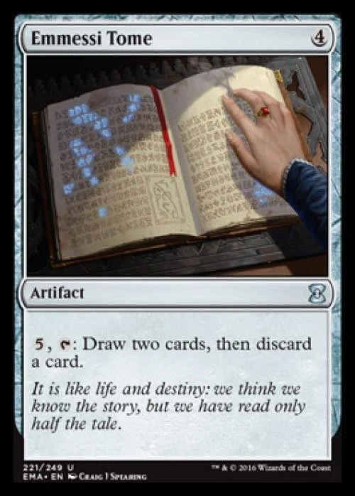 Emmessi Tome - Light Play MTG Eternal Masters - Image 1 of 1