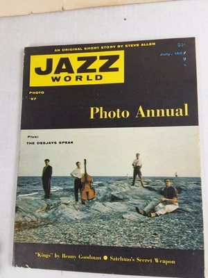 Jazz World Photo Annual 1957 Steve Allen Story Foto 1 de 3