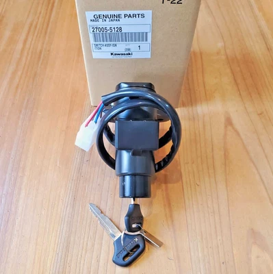 KAWASAKI Genuine 2003-2004 Ninja ZX6R 6RR SWITCH ASSY IGNITION 27005-5128 NEW - Image 1 of 4
