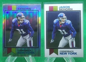 JASON SEHORN 2023 Topps Composite Refractor Lot Giants - Picture 1 of 2