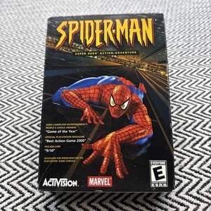 Vintage Spiderman Super Hero Action Adventure Big Box mit Spiel (2000, PC Spiel) - Bild 1 von 12