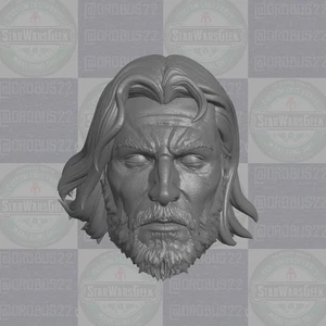 BRZRKR v1 Keanu Reeves Custom Head für 1:6 1:10 1:12 1:18 BOOM! actionfiguren - Bild 1 von 1