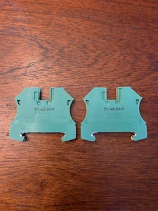 Ground Terminal Block Allen-Bradley 1492-JG4 Lot of 2 - Picture 1 of 4