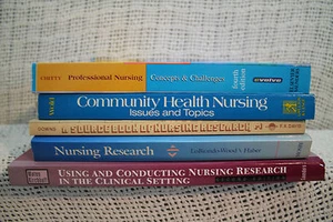 PROFESSIONAL NURSING books COMMUNITY HEALTH RESEARCH USING AND CONDUCTING CLINIC - Picture 1 of 2