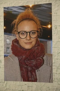 ORIGINAL Autogramm von Franziska Knuppe. pers. gesammelt. 100% ECHT. GROSSFOTO - Picture 1 of 1