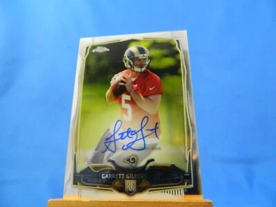 Garrett Gilbert Topps Chrome 2014 RC Rookie Autograph Auto - Image 1 of 2