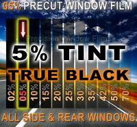 Light 50/% VLT AUTO FILM Honda Civic 2dr Coupe 01-05 Cut Window Tint